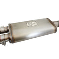 aFe exhaust installed view
