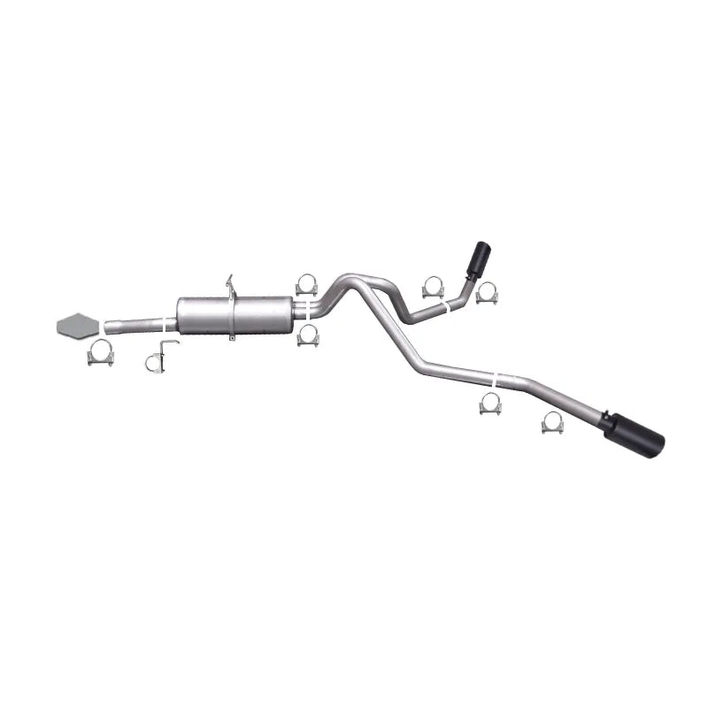 Gibson black cat-back exhaust