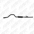 MBRP cat-back exhaust installed view