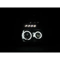 ANZO headlights detail