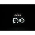 ANZO headlights close-up