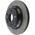 Stoptech auto part close-up
