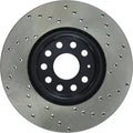Stoptech auto part close-up