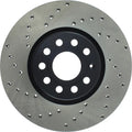 Stoptech auto part installed view