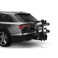 Thule roof rack installed view