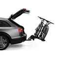 Thule roof rack close-up