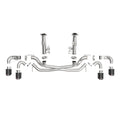 aFe cat-back exhaust close-up