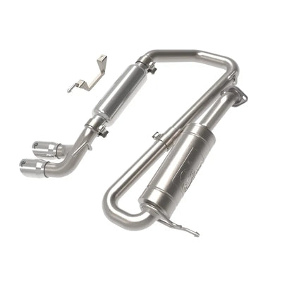 aFe polished cat-back exhaust