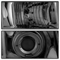 SPYDER headlights close-up