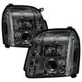 SPYDER headlights close-up