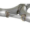 aFe axle-back exhaust close-up
