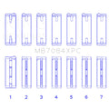 King Engine Bearings auto part detail