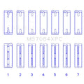 King Engine Bearings auto part close-up