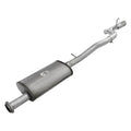 aFe cat-back exhaust close-up