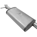 aFe cat-back exhaust detail
