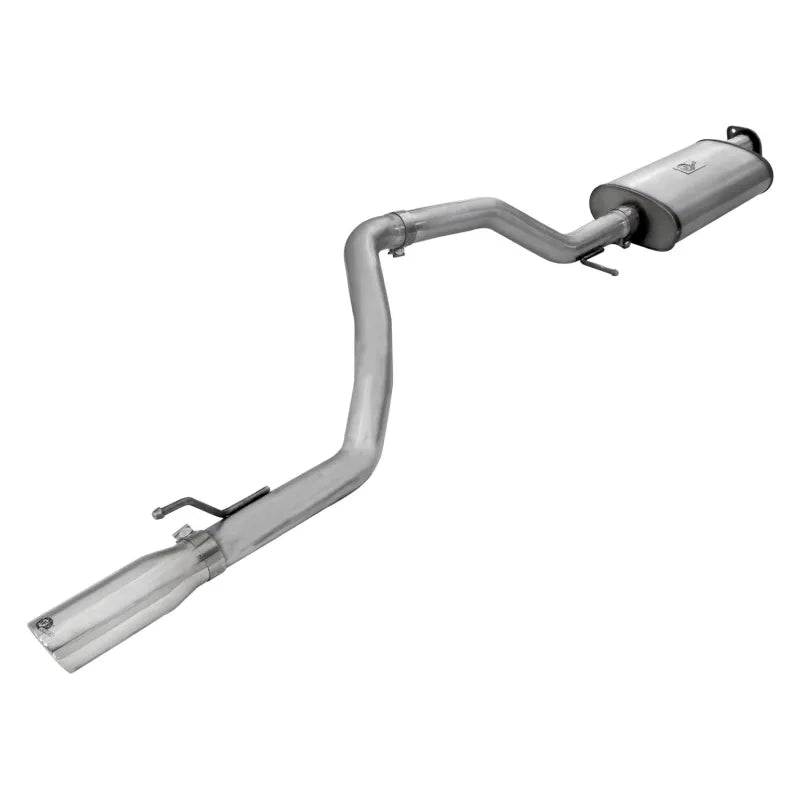aFe polished cat-back exhaust