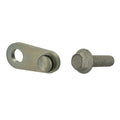 Ford Racing auto part close-up