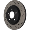 Stoptech auto part installed view