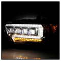 SPYDER headlights installed view