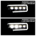 SPYDER headlights installed view