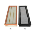 aFe air filter installed view