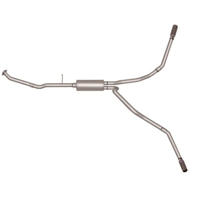 Gibson silver cat-back exhaust