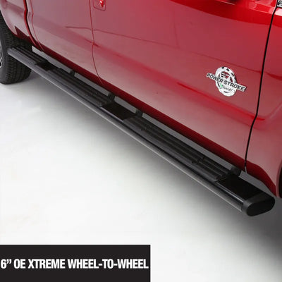 Go Rhino polished side steps