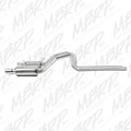 MBRP cat-back exhaust installed view