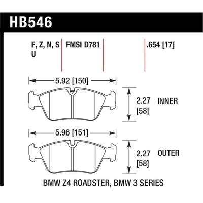 Hawk Performance auto part