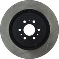 Stoptech auto part close-up