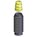 KYB shock absorber installed view