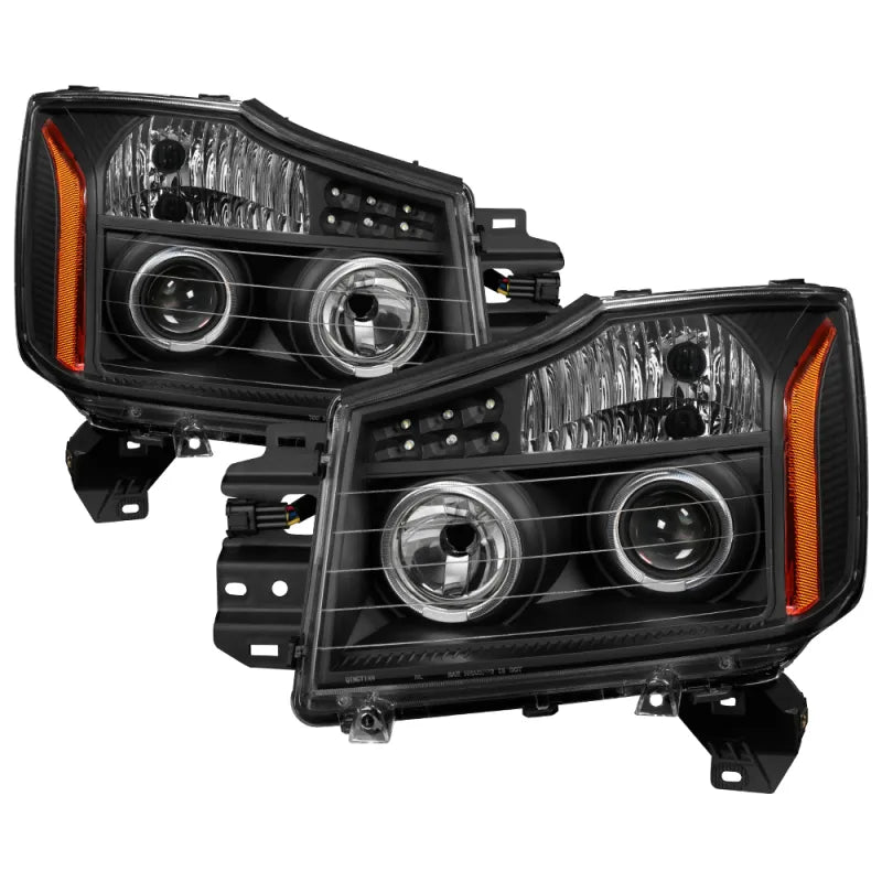 SPYDER black headlights