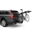 Thule roof rack installed view