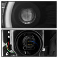 SPYDER headlights close-up