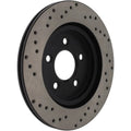 Stoptech auto part installed view