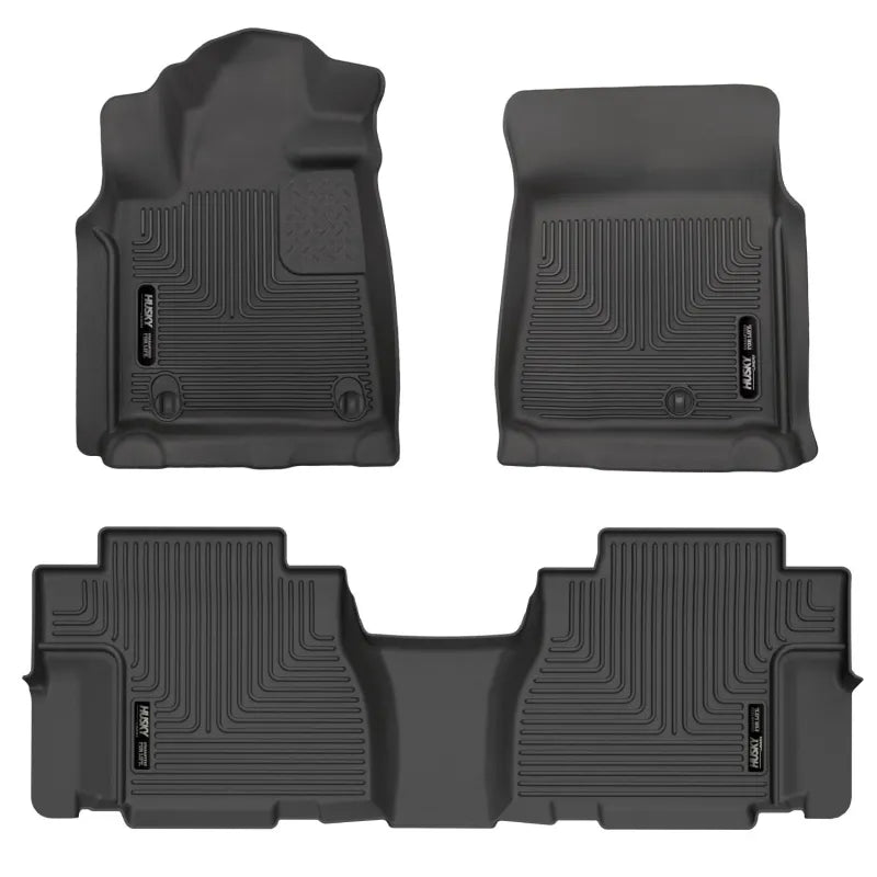 Husky Liners black floor liners
