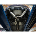 aFe cat-back exhaust installed view