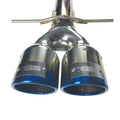 Injen cat-back exhaust close-up
