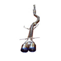 Injen cat-back exhaust installed view