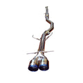 Injen cat-back exhaust close-up