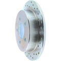 Stoptech auto part close-up