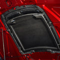 Ford Racing auto part close-up