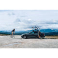 Thule roof rack close-up