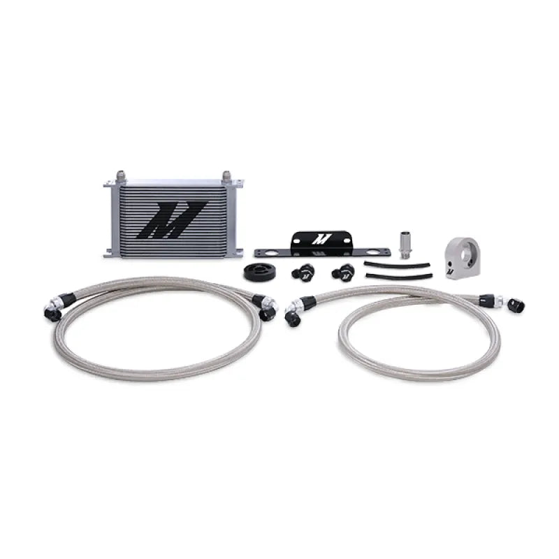 Mishimoto silver oil cooler