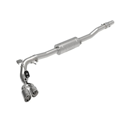 aFe polished cat-back exhaust