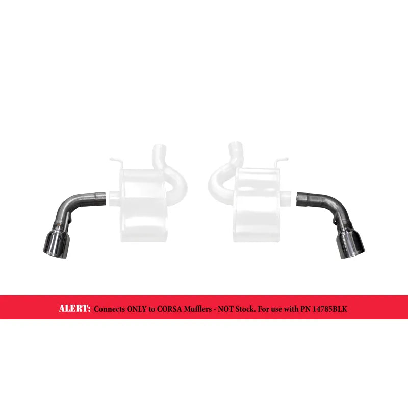 CORSA Performance polished exhaust