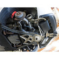 aFe cat-back exhaust installed view