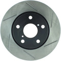 Stoptech auto part close-up