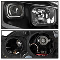 SPYDER headlights installed view