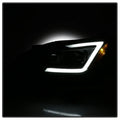 SPYDER headlights close-up